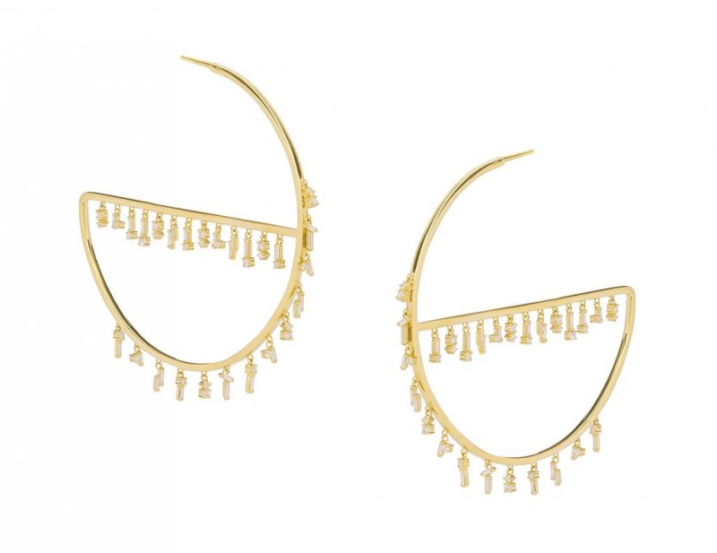 <strong>Suzanne Kalan</strong>, Cascade Fireworks earrings<br />