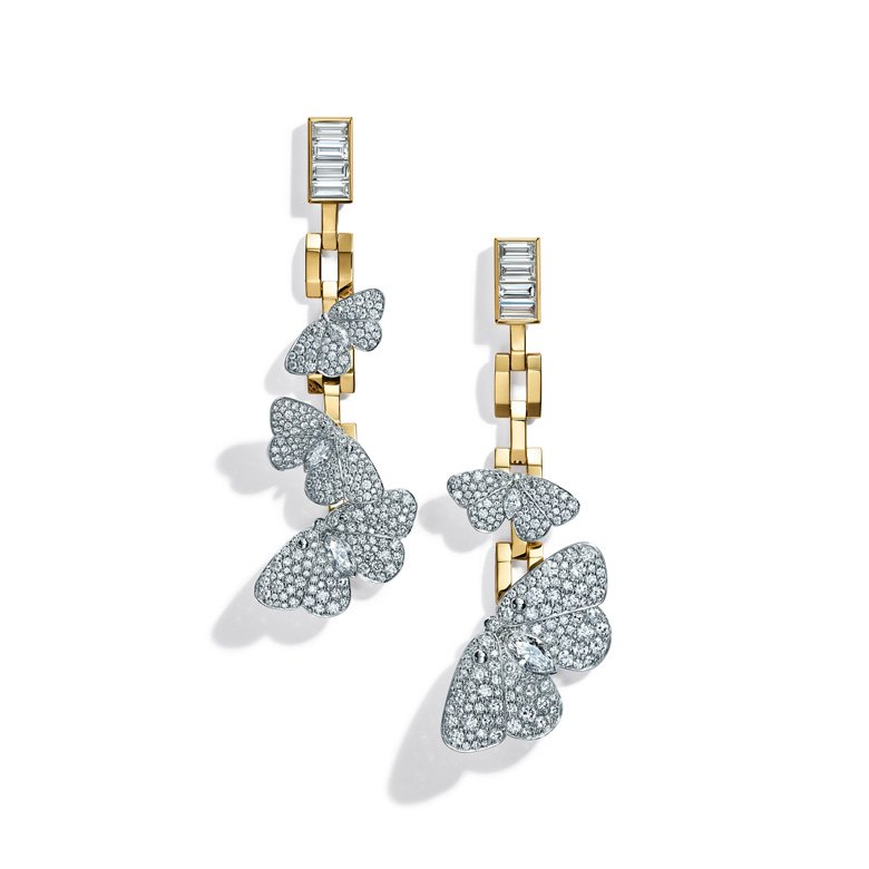 <strong>Tiffany & Co.</strong>, Blue Book 2018 high jewelry collection earrings<br />
 