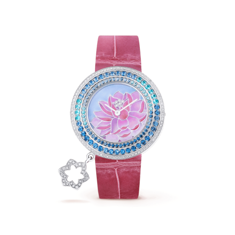 <strong>Van Cleef & Arpels</strong>, Charms Extraordinaire Lotus watch<br />