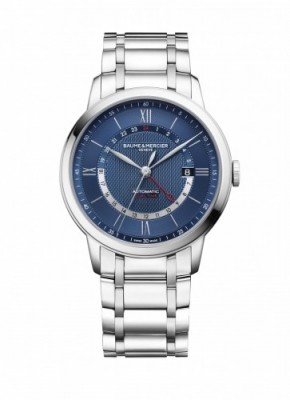 <strong>Baume & Mercier</strong>, Classima Dual Time watch<br />
 