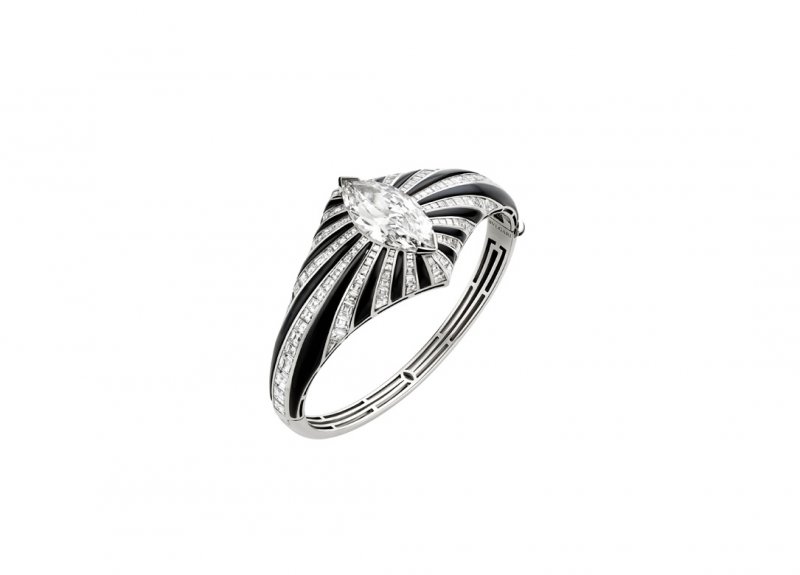 <strong>Bvlgari</strong>, Wild Pop high jewelry collection, Supreme Diamond Light bracelet<br />
 