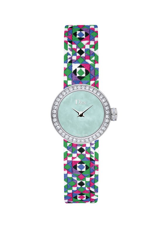 <strong>Dior</strong>, La Mini D de Dior Mosaïque watch<br />
 