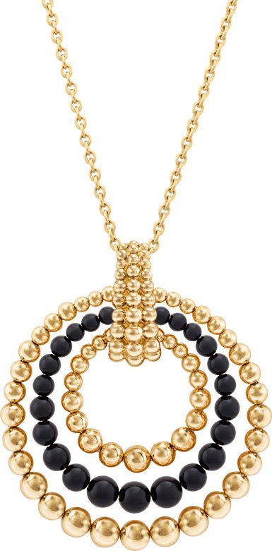 <strong>Gold Beads </strong><br />
Van Cleef & Arpels, Perlée pendant<br />
 