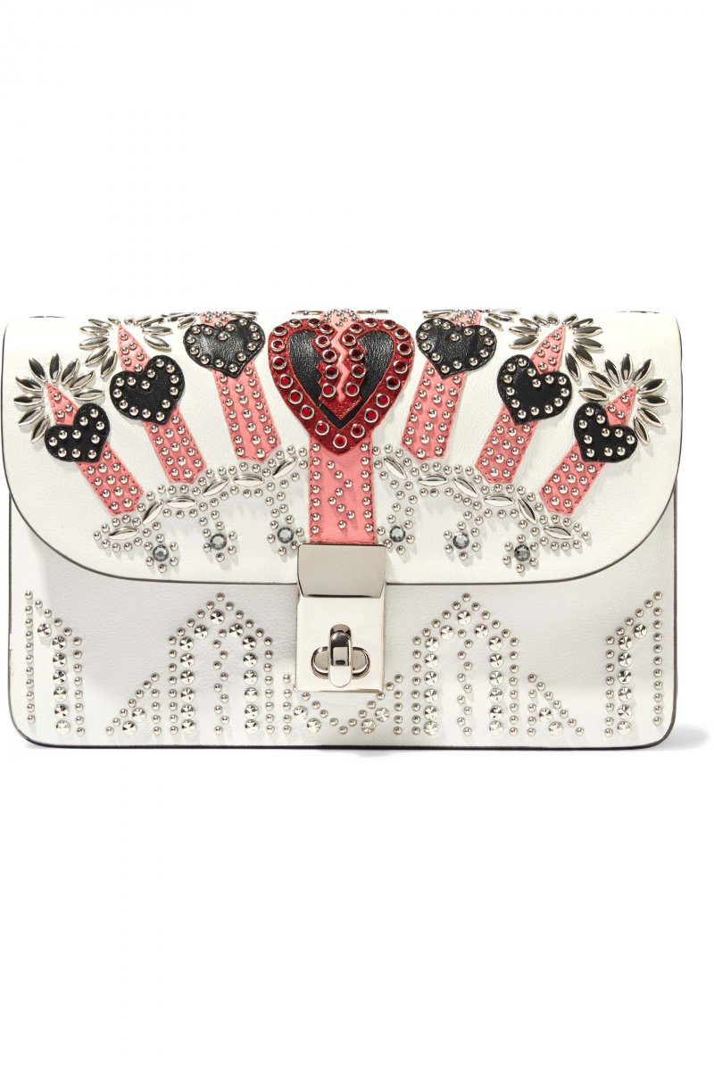 Valentino clutch<br /> <em>Via The Outnet</em><br />
&nbsp;