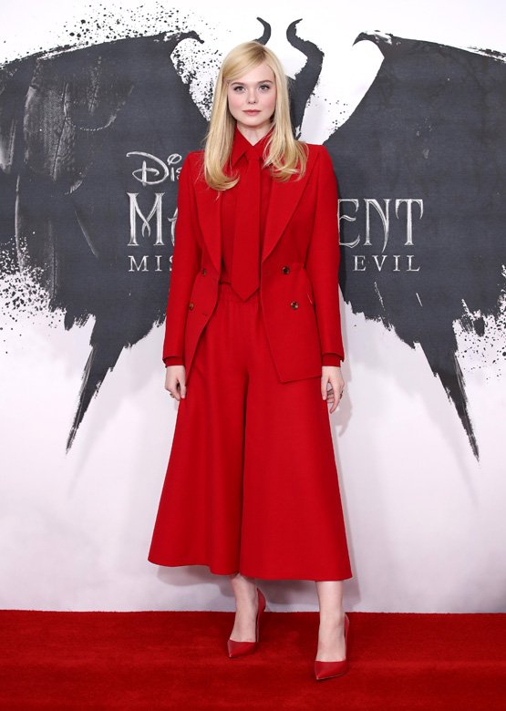 -<strong>Elle Fanning </strong>wearing <strong>Gucci</strong><br />