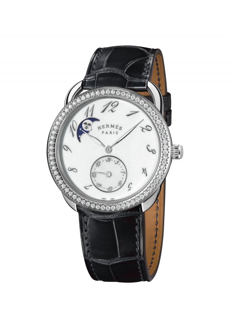 <strong>Hermès</strong>, Arceau Petite Lune watch<br />
 