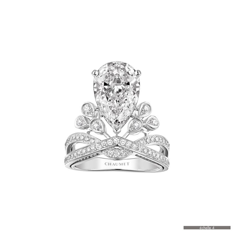 <strong>Chaumet</strong>, Joséphine Aigrette Impériale diamond ring<br />
 