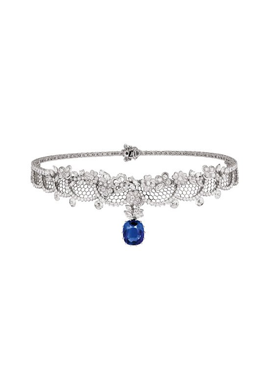 <strong>Dior</strong>, Dior Dior Dior high jewelry collection, Dentelle Tulle necklace<br />
 