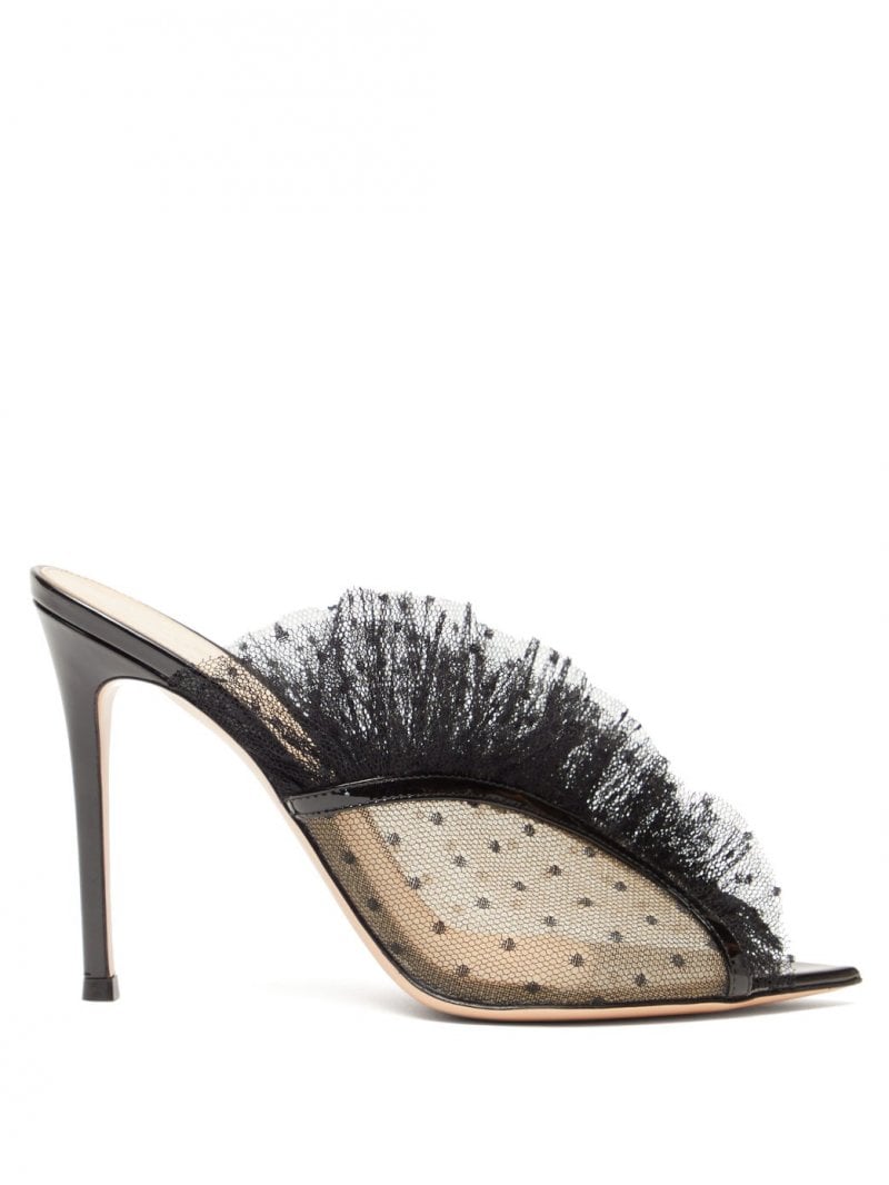 <strong>Pointed Heels</strong><br />
Gianvito Rossi<br /> <em>Via Matches Fashion</em>