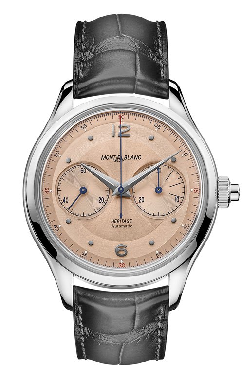 <strong>Montblanc</strong> Heritage Monopusher Chronograph watch<br />
 