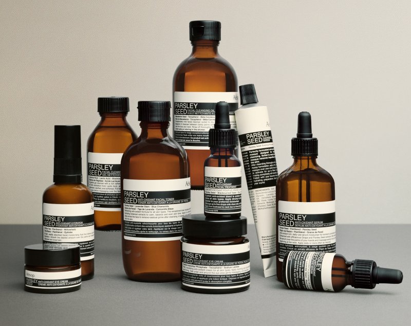 Aesop’s Parsley Seed Skin Care Line