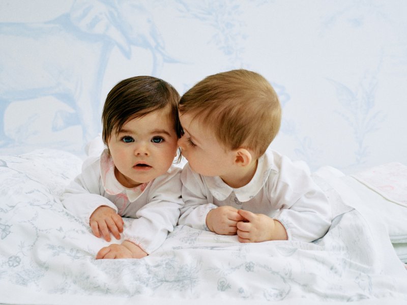 Toile de Jouy Visits Baby Dior
