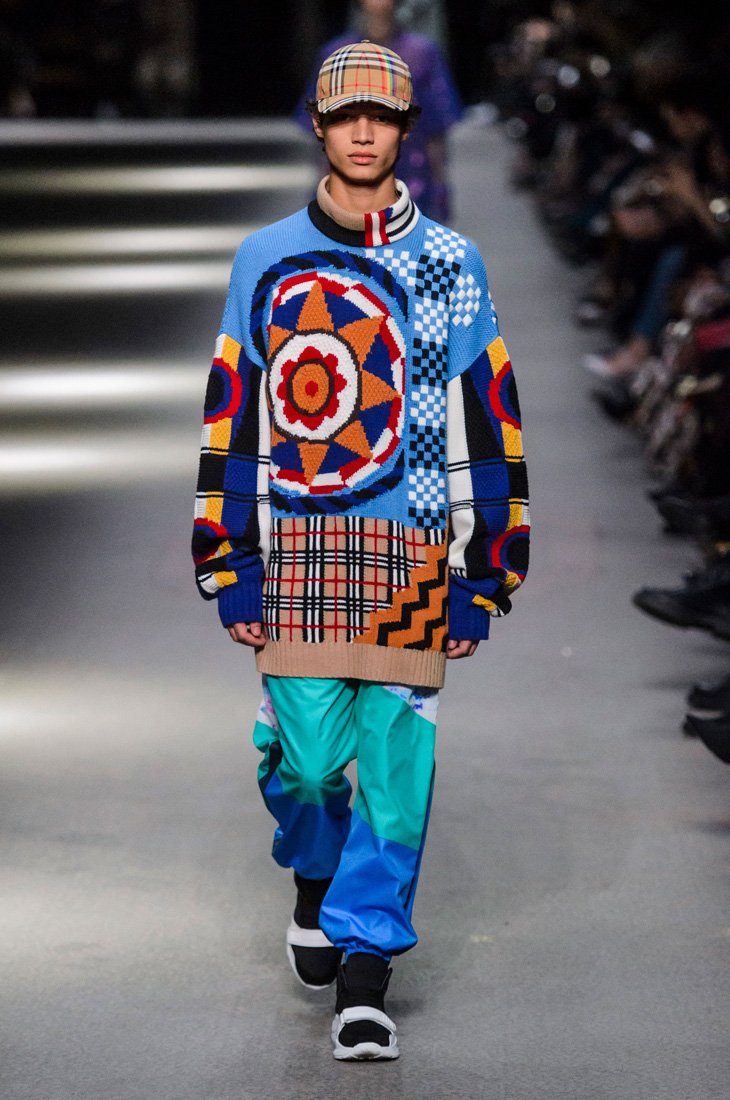 Burberry runway 2018 top