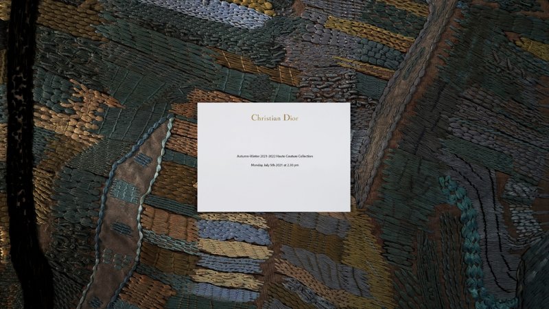 Livestreaming - Dior Haute Couture Fall/Winter 2021-2022
