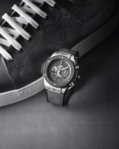 Behold the New Big Bang Unico Berluti Aluminio Watch

