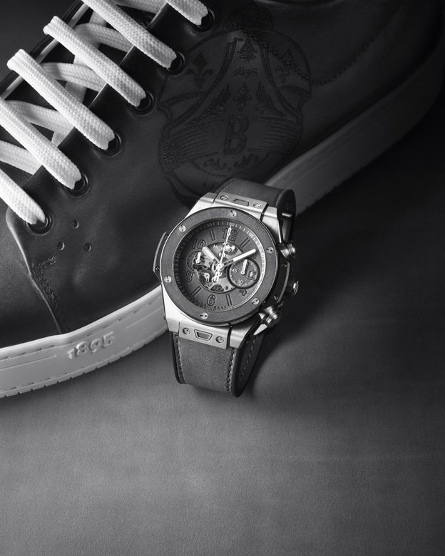 إليك ساعة Big Bang Unico Berluti Aluminio الجديدة
