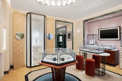 A New Boucheron Boutique in Al Faisaliah, Riyadh
