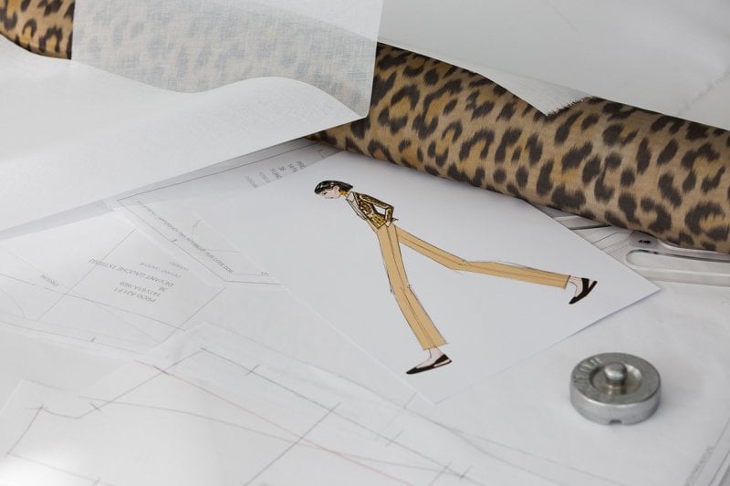 Making of the Iconic Bar Jacket in a Leopard Print
