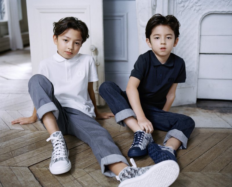 Little Boys in Dior Style Azyaamode