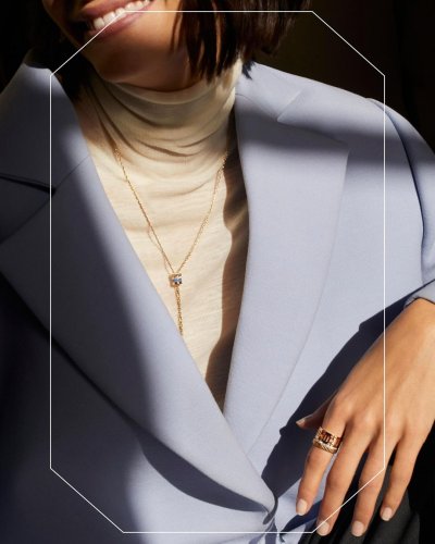 Dress Your Turtleneck with Sparkle
