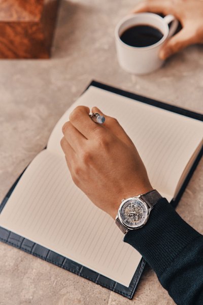 A Man with a Stylish Wrist
