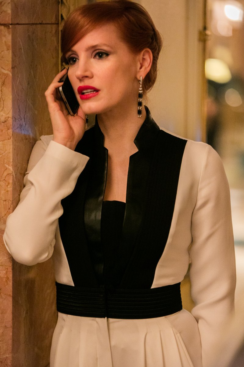 Jessica Chastain and Piaget Star in “Miss Sloane”
