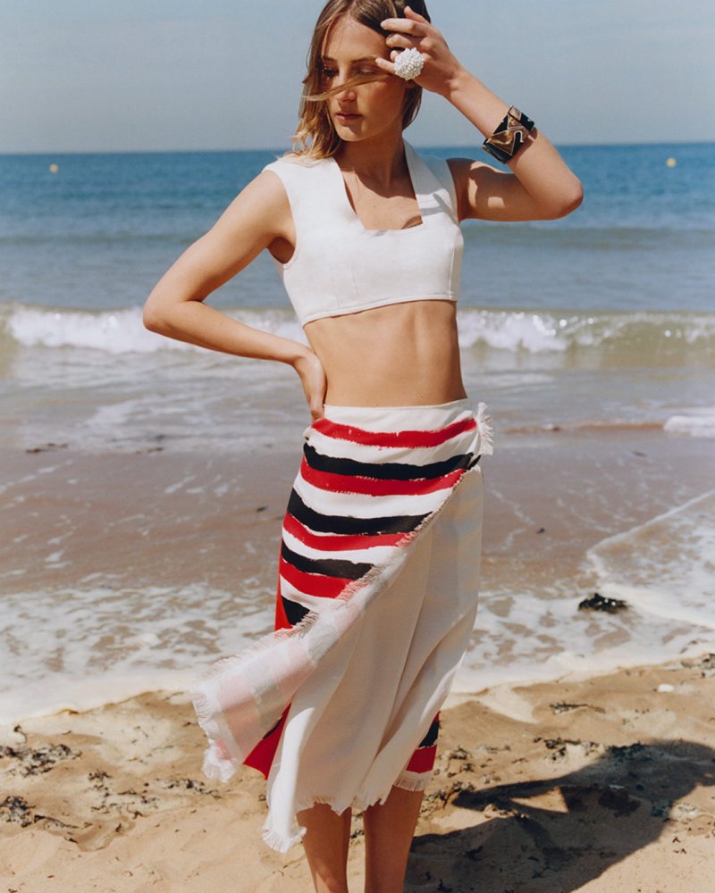 Cover It Up for a Stylish Beach Day
