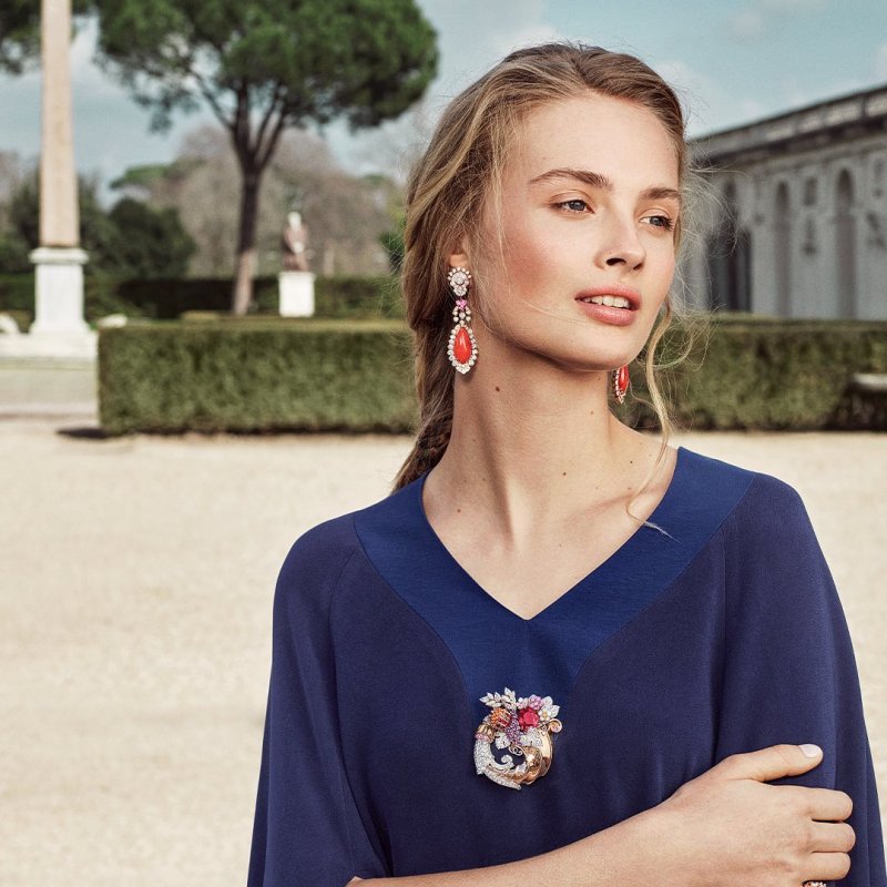 Pack a Statement with a High Jewelry Brooch
