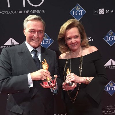 شوبارد في حفل توزيع جوائز2017 &nbsp;Grand Prix d&rsquo;Horlogerie de Gen&egrave;ve
