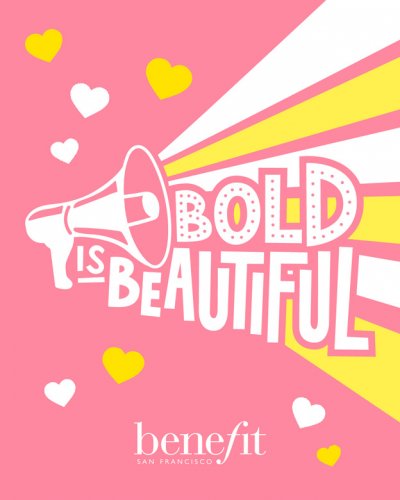 Be Bold, Beautiful and Helpful with Benefit Cosmetics
