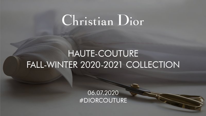 Live Streaming – Christian Dior Fall/Winter 2020-2021 Runway Show
