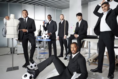 The Paris Saint-Germain Team Wears Dior
