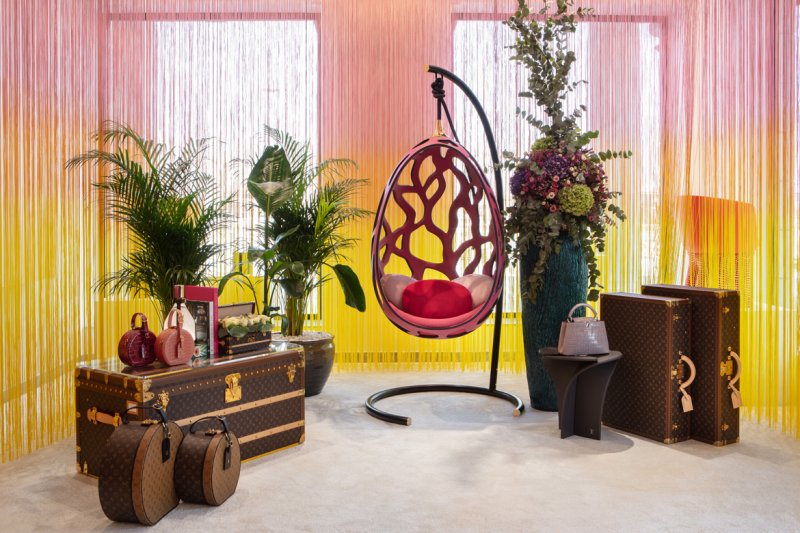 The First Stage of LV’s Katara Pop-up
