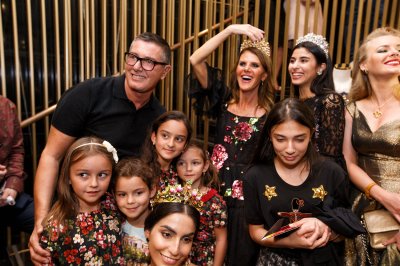 A Glitzy Evening in Dubai with Domenico Dolce and Stefano Gabbana
