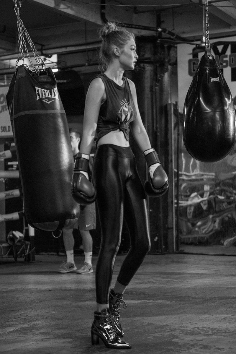 The Gigi Boot, a Collaboration Between Gigi Hadid and Stuart Weitzman
