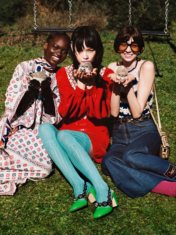 A Love Story between Gucci and Nature
