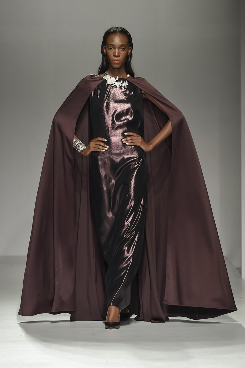 إنجي باريس في أسبوع الموضة العربيّ
