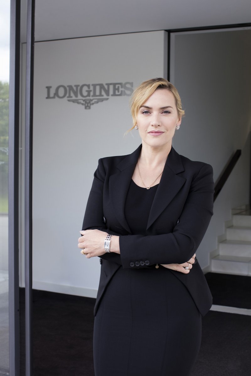 Kate Winslet Visits Longines&rsquo; Head Office
