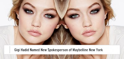 Gigi Hadid Named New Spokesperson of Maybelline New York