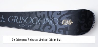 De GRISOGONO Releases Limited-Edition Skis