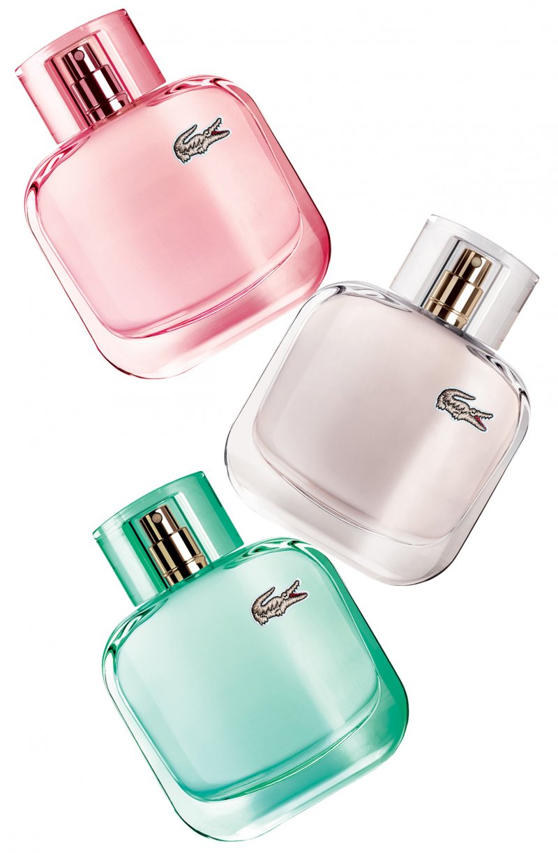 تنّورة لاكوست المكسّرة تُلهم عطور EAU DE LACOSTE L.12.12