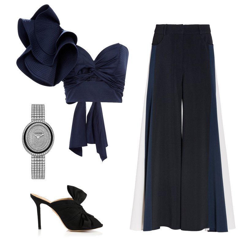 سروال من غوتشي<br />
<em>من موقع</em> <em>Net-A-Porter</em><br />
&nbsp;