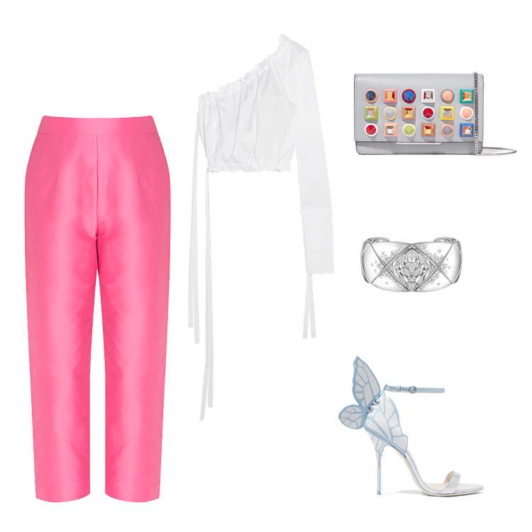 عقد Vanit&eacute; Diamant المصنوع من الذّهب الأبيض والماس<br />
&nbsp;