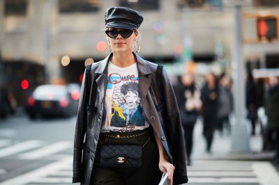 Add Style to Your White Tee
