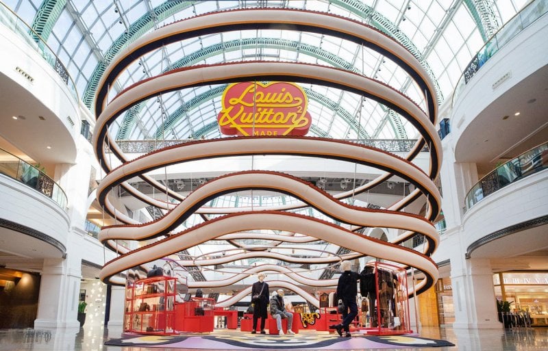 Louis Vuitton X Nigo Pop-up Now at the Mall of the Emirates
