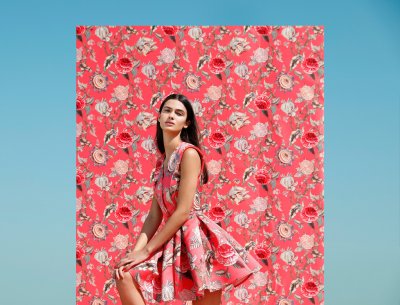 Simone Guidarelli and Elisabetta Franchi Collaborate on a Walldesign
