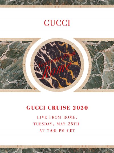 Live Streaming - Gucci Cruise 2020 Runway Show
