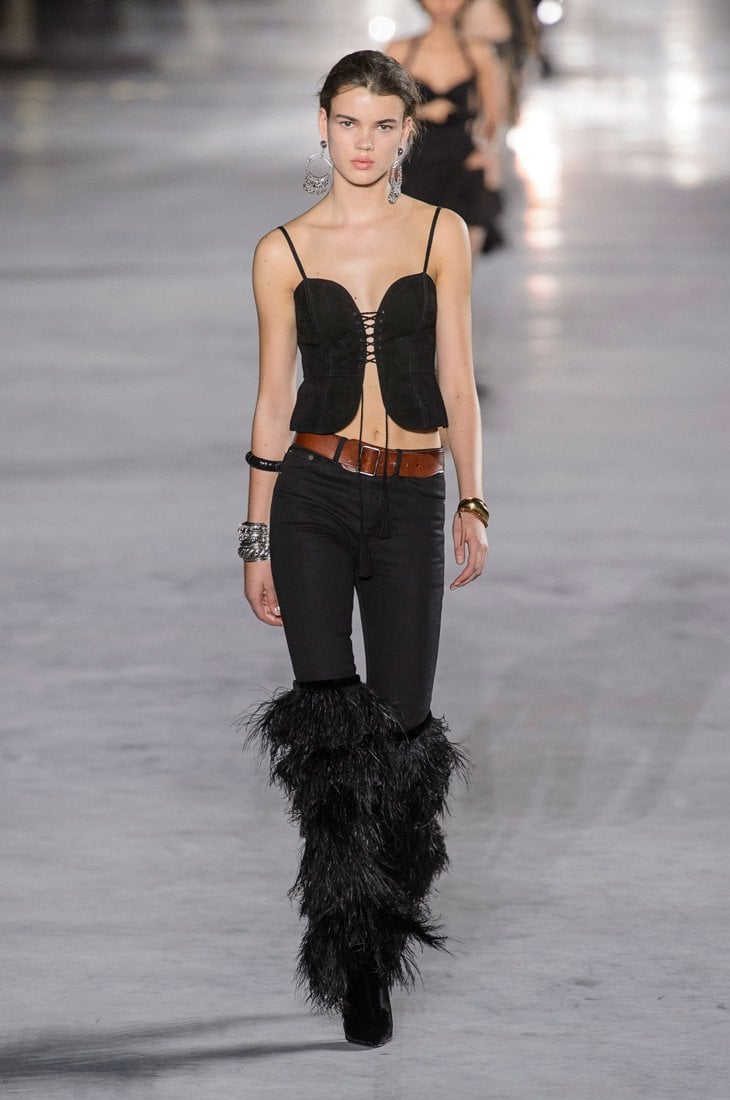 Saint Laurent Spring Summer 2018 Collection Azyaamode
