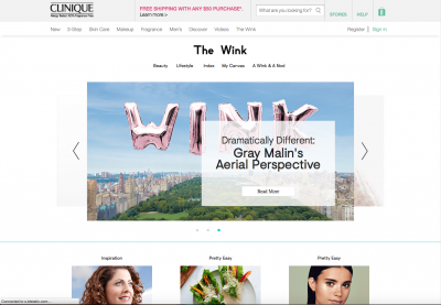 Introducing The Wink, Clinique’s New Platform