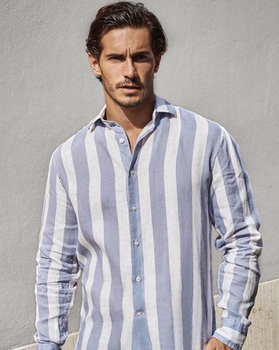 Brave the Heat in Linen Shirts
